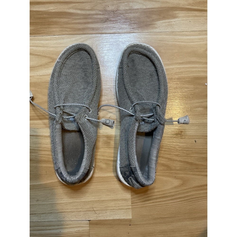Hey Dude Wally‎ Stretch Sand Dune Camo Size 8 Comfort Loafers